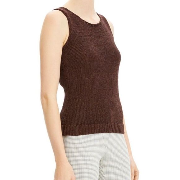 NWT Theory sleeveless shell sweater vest - Picture 1 of 8
